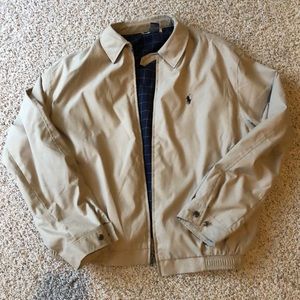 Men’s Polo Ralph Lauren lightweight khaki jacket